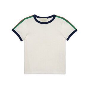 NWT Gucci kids T-shirt with Kingsnake in white size 12